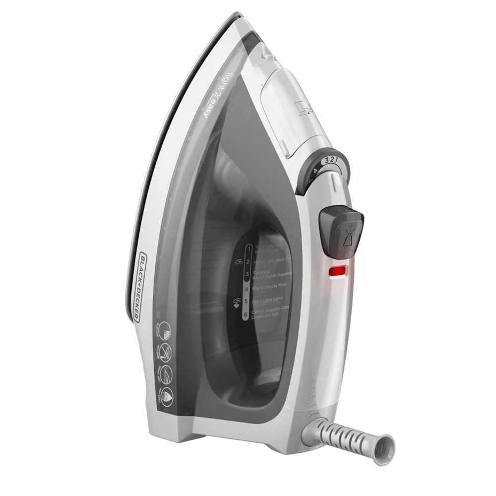 Black and decker compact steam iron 2025